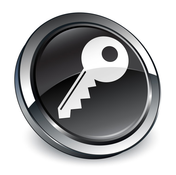 按键图标3d黑色圆形按钮图片下载