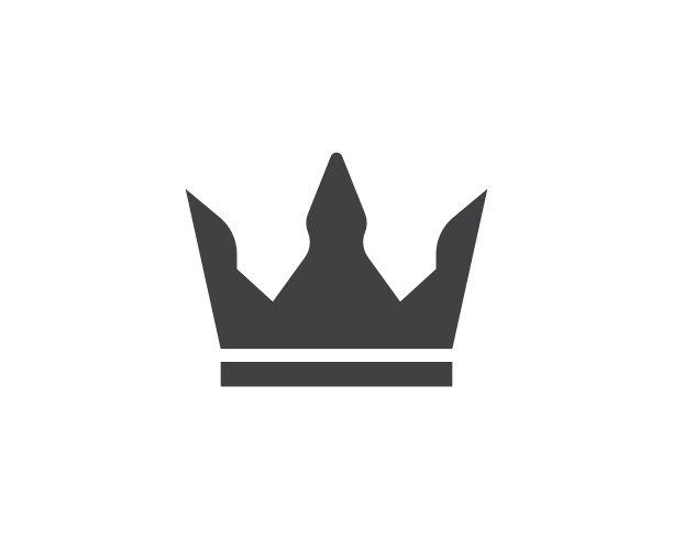 皇家皇冠logo图标矢量图图片下载