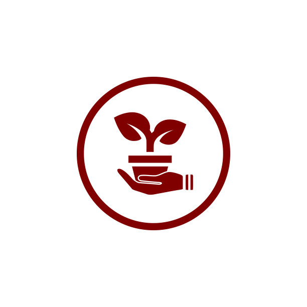 保险，商业保障，农作物保险，生命和家庭保险橙色图标图片下载