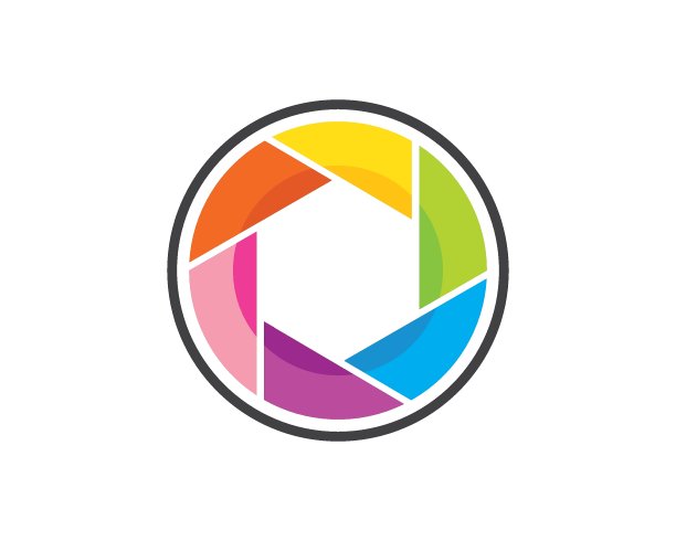 相机快门图标矢量图图片下载