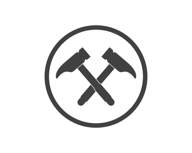 锤子图标Logo矢量图设计图片下载