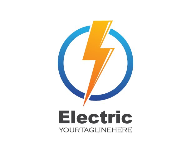 闪电雷电闪电插图矢量图片下载