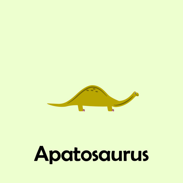 迷惑龙恐龙的彩色图标。可以用于网页，logo，手机应用，UI, UX图片下载