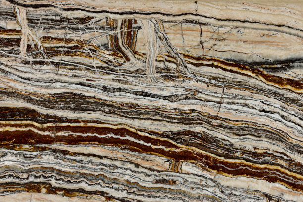 真正的天然“Travertin Jurassico”纹理图案。背景。图片下载