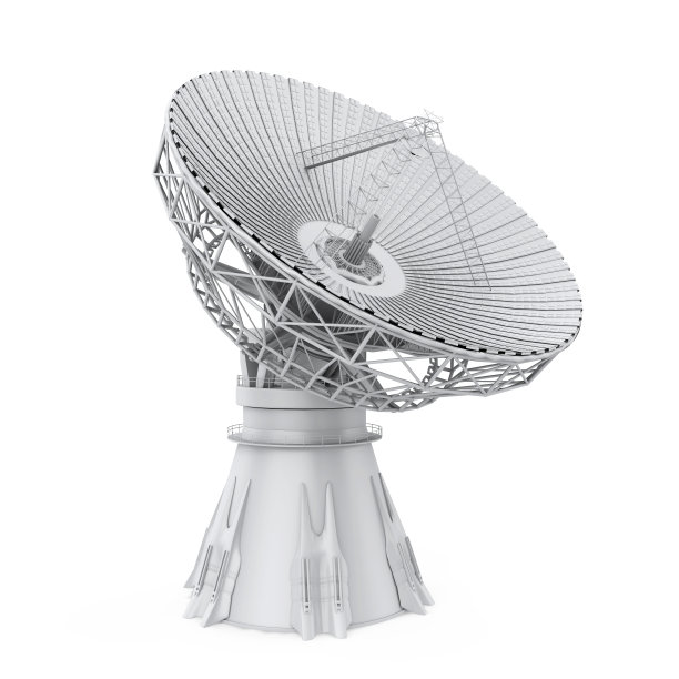 碟形卫星天线隔离图片下载