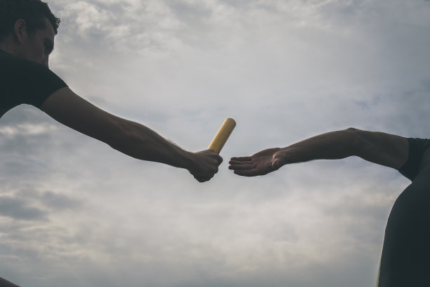 接力棒交换图片下载