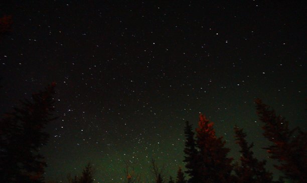 阿拉斯加的夜空图片下载