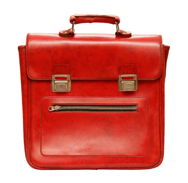 复古的皮革公文包图片下载