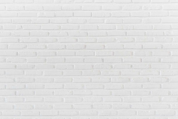 白色砖墙图案为背景和纹理，Dirthy墙背景图片下载