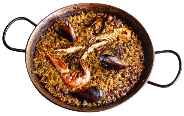 海鲜饭â西班牙传统菜肴图片下载