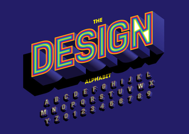 程式化的字母图片下载