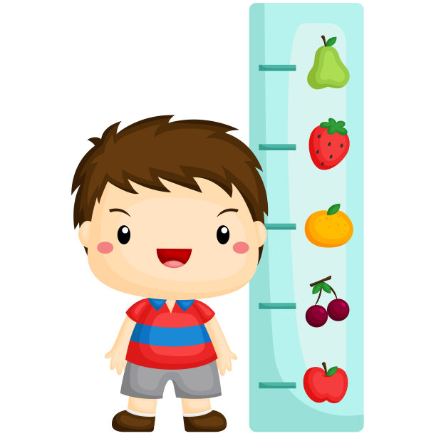 男孩检查高度图片下载