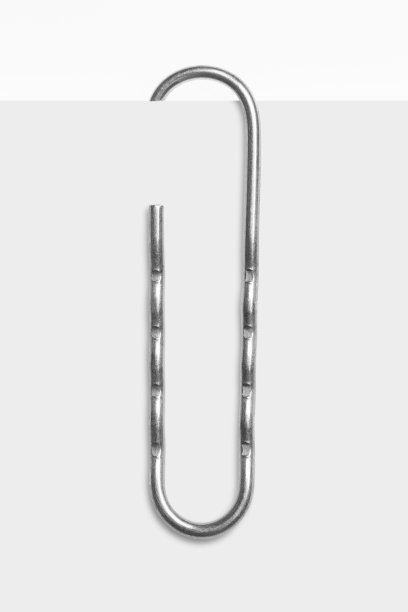 回形针白色图片下载