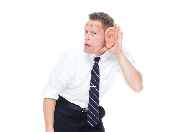 商人正用大耳朵听着图片下载