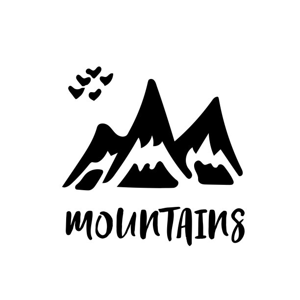 山轮廓集图片下载