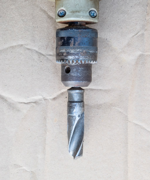 电动手钻的前面。钻和查克图片下载