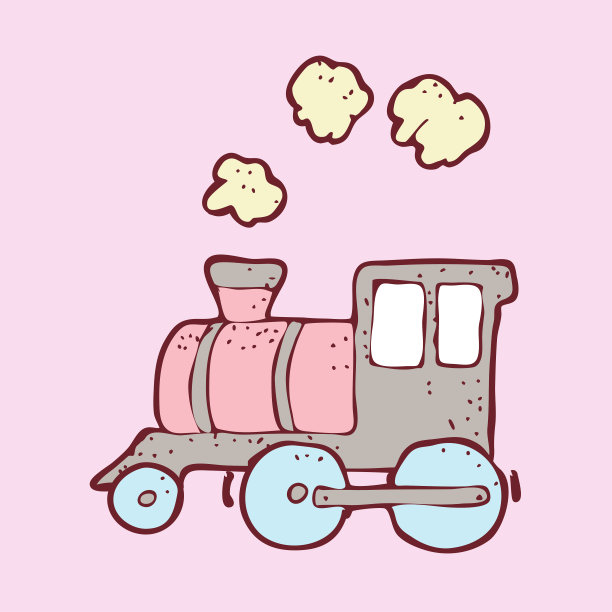 手绘机车设计图片下载