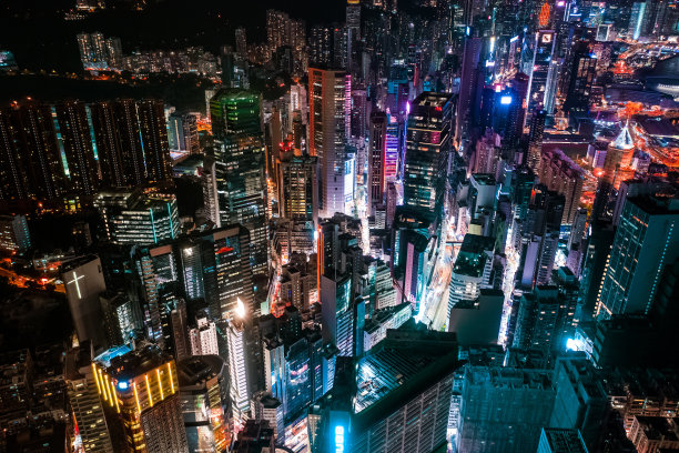 香港的夜景图片下载