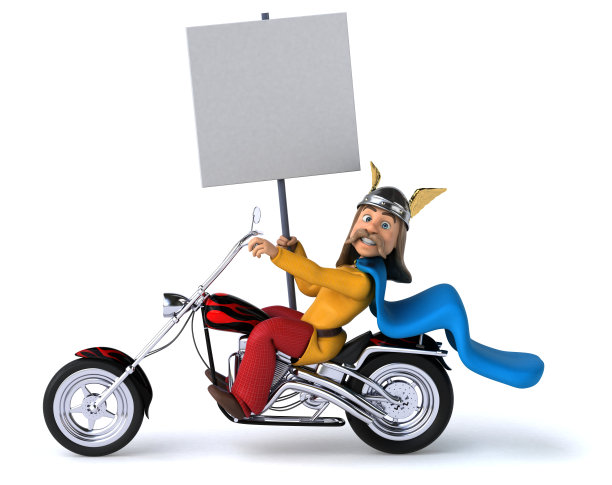 高卢乐趣- 3D插图图片下载