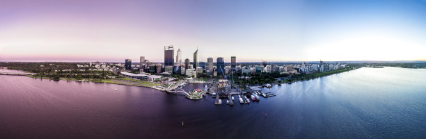 珀斯城市全景图片下载