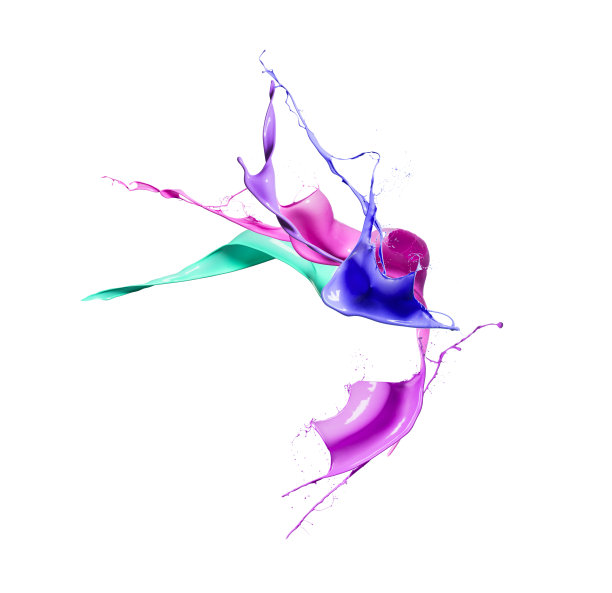 颜色飞溅图片下载