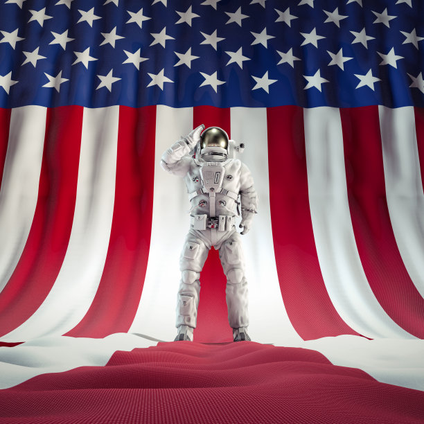 美国英雄的宇航员图片下载