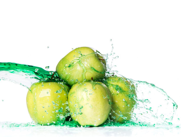 苹果飞溅图片下载