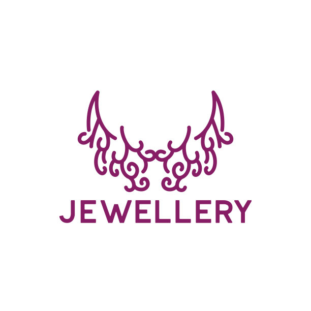 珠宝图标上的白色背景。矢量图图片下载