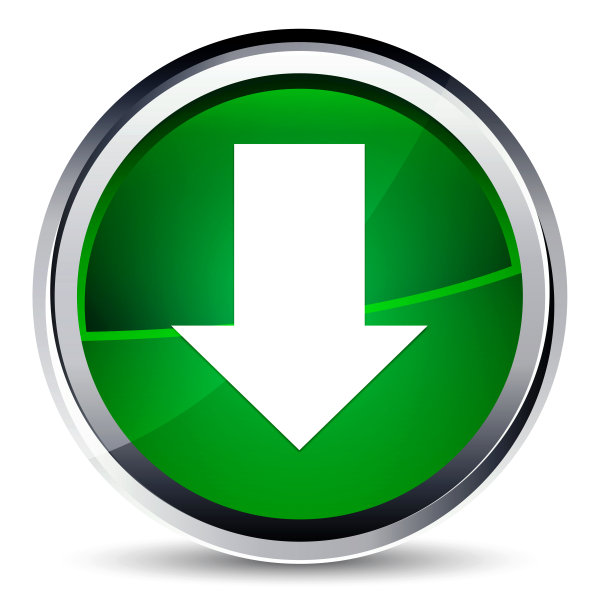 下载图标水绿色圆形按钮图片下载