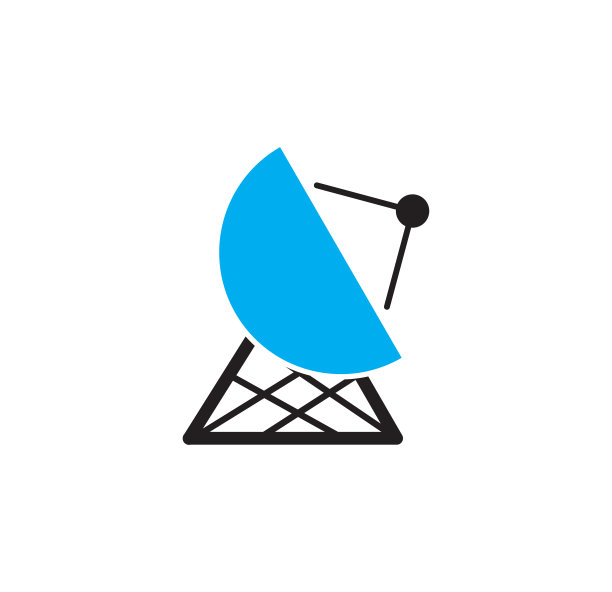 天线相关图标的背景图形和网页设计。简单的说明。网站按钮或手机应用的互联网概念符号图片下载