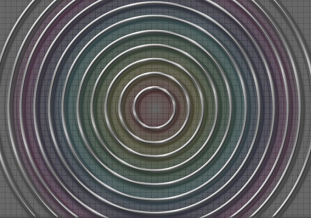 彩色编织背景上的金属线条图片下载