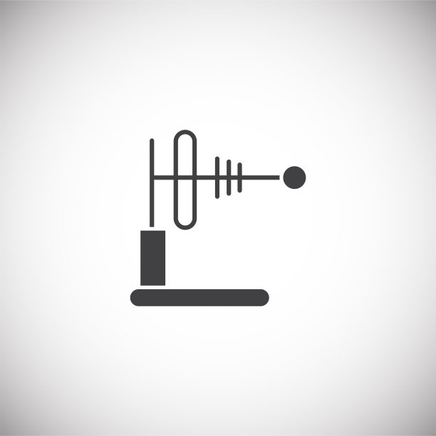 天线相关图标的背景图形和网页设计。简单的说明。网站按钮或手机应用的互联网概念符号图片下载