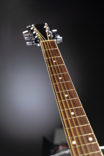 吉他指板的特写图片下载