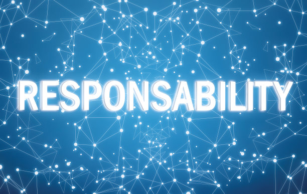 负责数字接口和蓝色网络背景图片下载