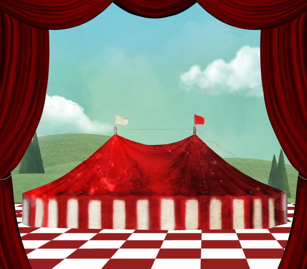 奇幻马戏团帐篷图片下载