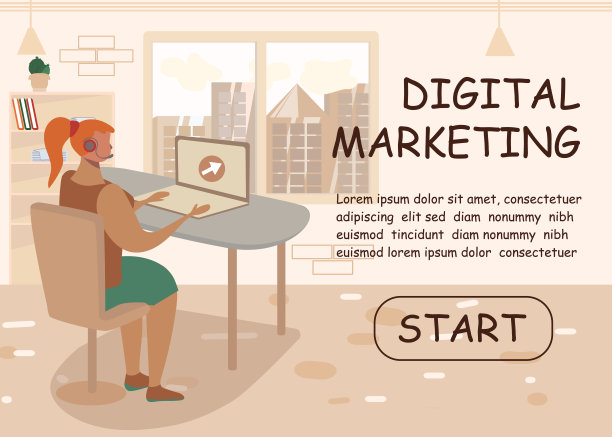 数字营销在呼叫中心设计网页图片下载