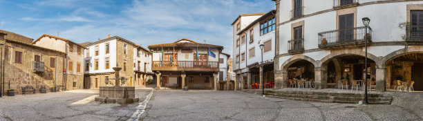 圣马丁德特雷维霍全景市长广场图片下载