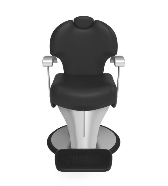 理发椅孤立图片下载