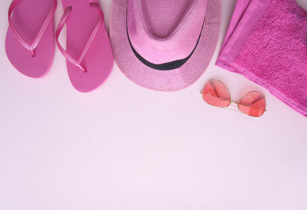 度假配饰背景图片下载