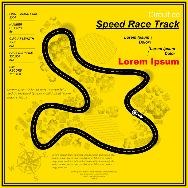 七黄赛道背景图片下载