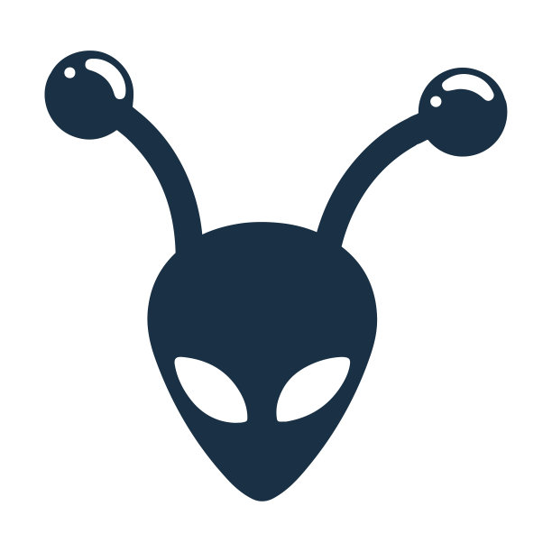 外星人天线图标图片下载