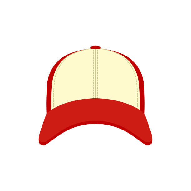 帽子的时尚孤立的白色背景。矢量图图片下载