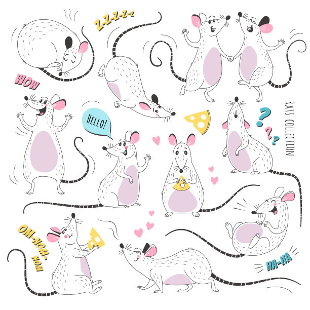 鼠矢量图素材ID：342727494