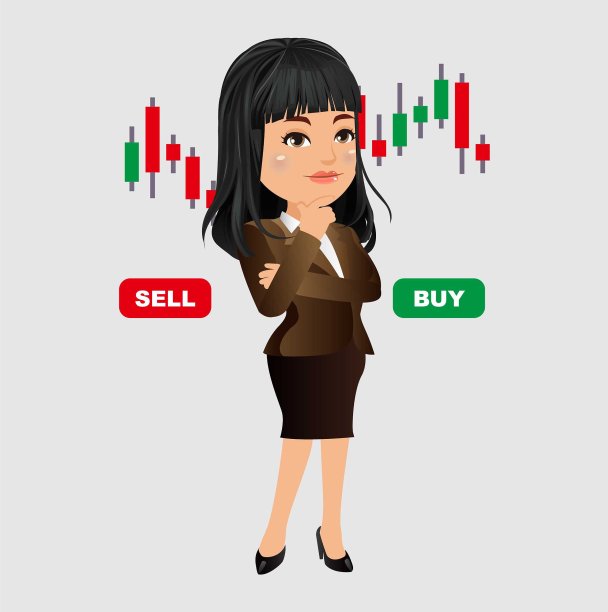 商业分析师考虑股票市场图片下载