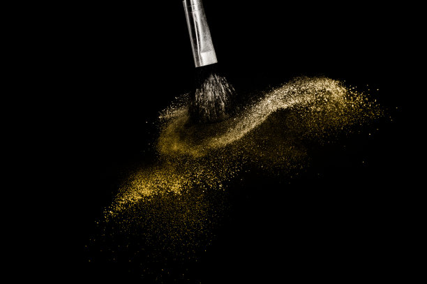 金粉溅刷图片下载