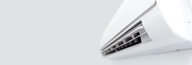 白墙房间空调系统图片下载