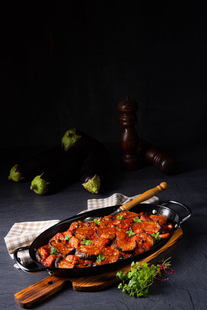 茄子炖羊肉图片下载