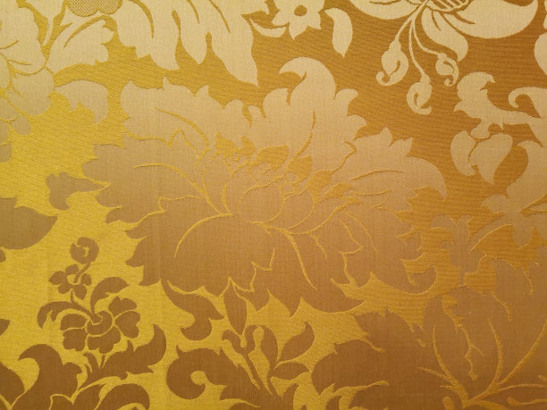 黄色的刺绣图片下载