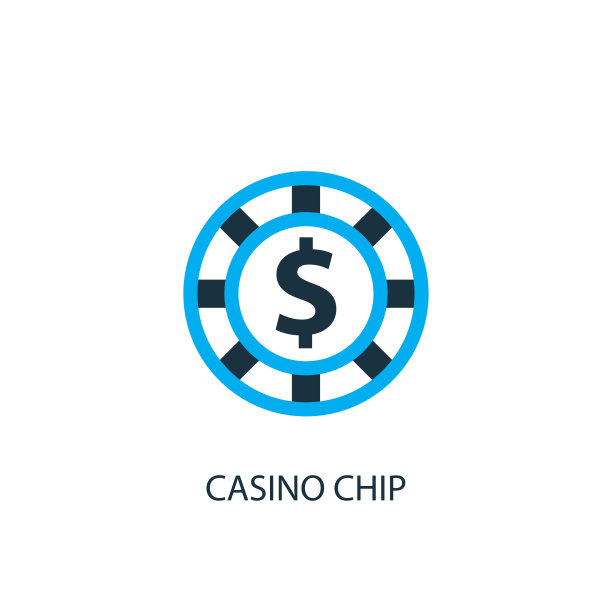 赌场芯片图标。标志元素说明图片下载