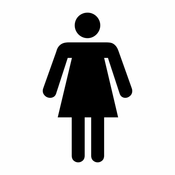 女性图标插图图片下载